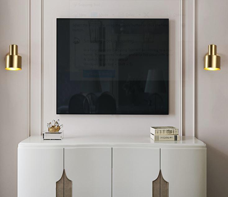Huldana Brass Wall Lamp - DWHOME