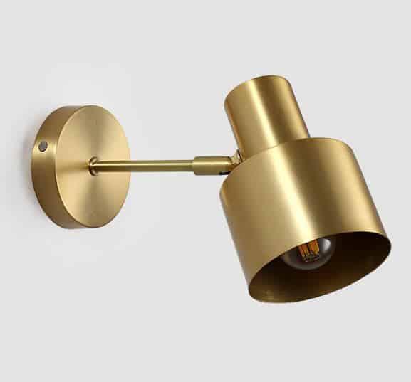 Huldana Brass Wall Lamp - DWHOME