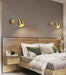 Huldana Brass Wall Lamp - DWHOME