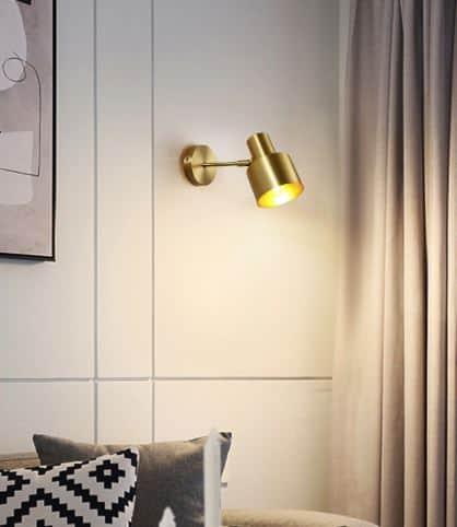 Huldana Brass Wall Lamp - DWHOME