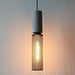 Ilford Concrete Minimalist Line Industrial Pendant Light - DWHOME