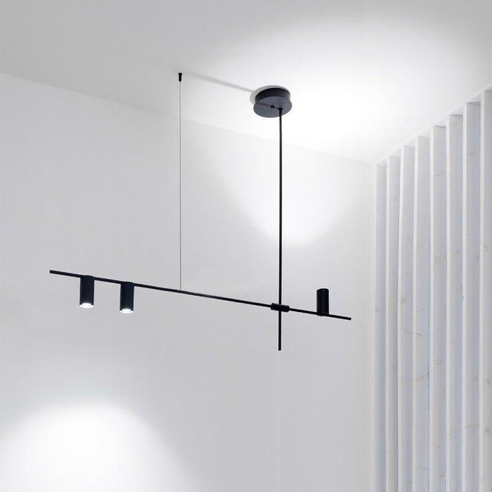Ilili Minimalist Kitchen Island Line Pendant Light-DWHOME