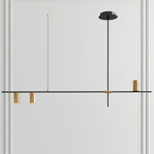 Ilili Minimalist Kitchen Island Line Pendant Light-DWHOME