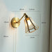 Nordic Style Glass Copper LED Wall Light - DWHOME