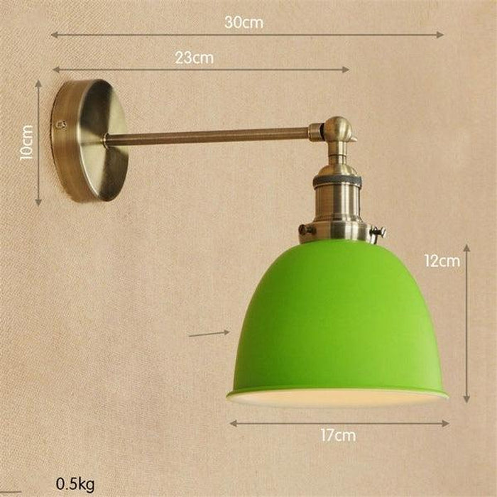 Modern Style Colorful Metal Wall Light-DWHOME