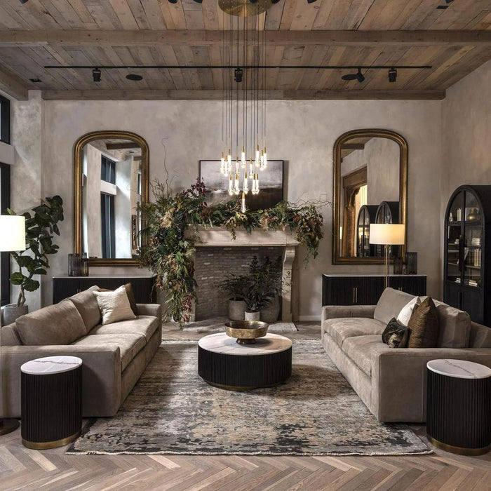 Soltaire Round Chandelier 17" 24" 36“ 58“-DWHOME