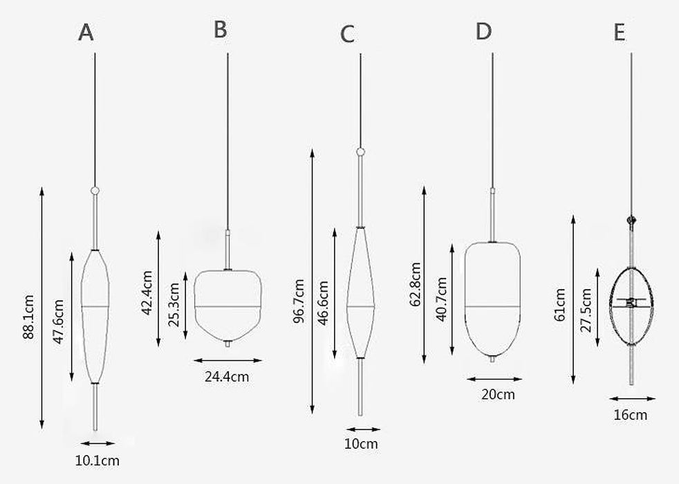 Nautica Glass Pendant Light-DWHOME