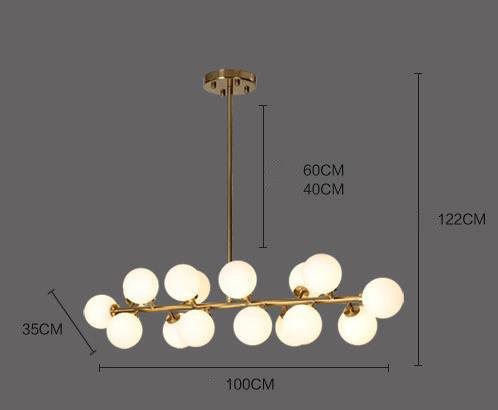 Natalie Linear Chandelier-DWHOME
