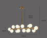 Natalie Linear Chandelier-DWHOME
