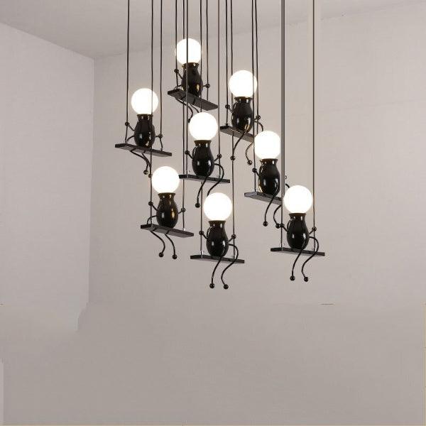 Modern Swinging Art LED Chandelier - DWHOME
