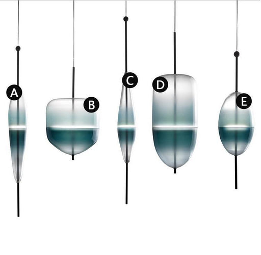 Nautica Glass Pendant Light-DWHOME