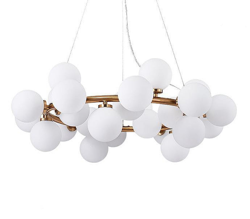 Natalie Orb Chandelier-DWHOME