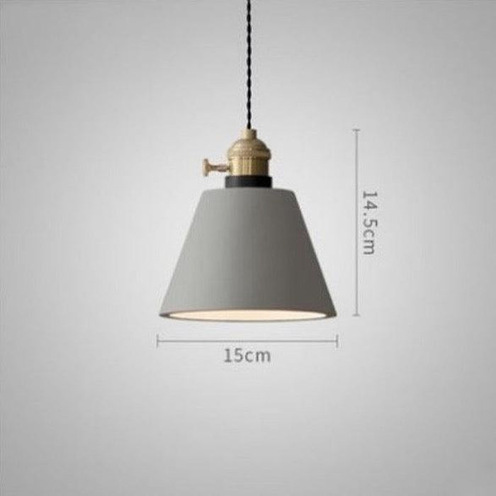Vintage Style Cemented Pendant Light-DWHOME