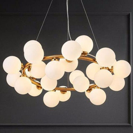 Natalie Orb Chandelier-DWHOME