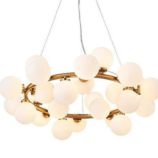 Natalie Orb Chandelier-DWHOME