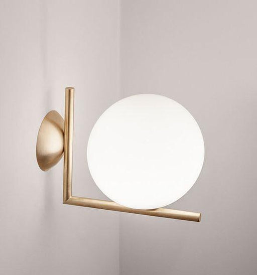 Incano Golden Wand Ball Wall Lamp - DWHOME
