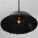 Industrial Pendant Light Cage - Black - DWHOME