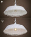 Industrial Pendant Light Cage - White - DWHOME