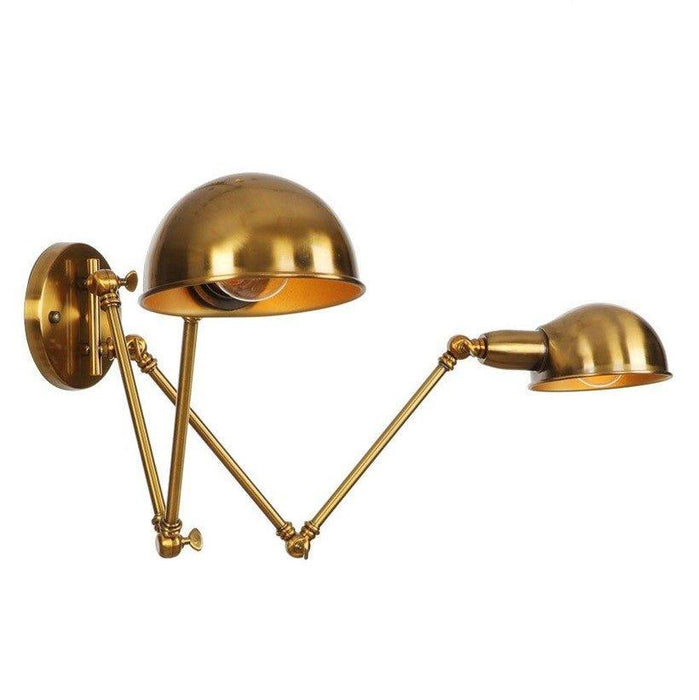 Industrial Style Golden Aura Wall Light N READY - DWHOME
