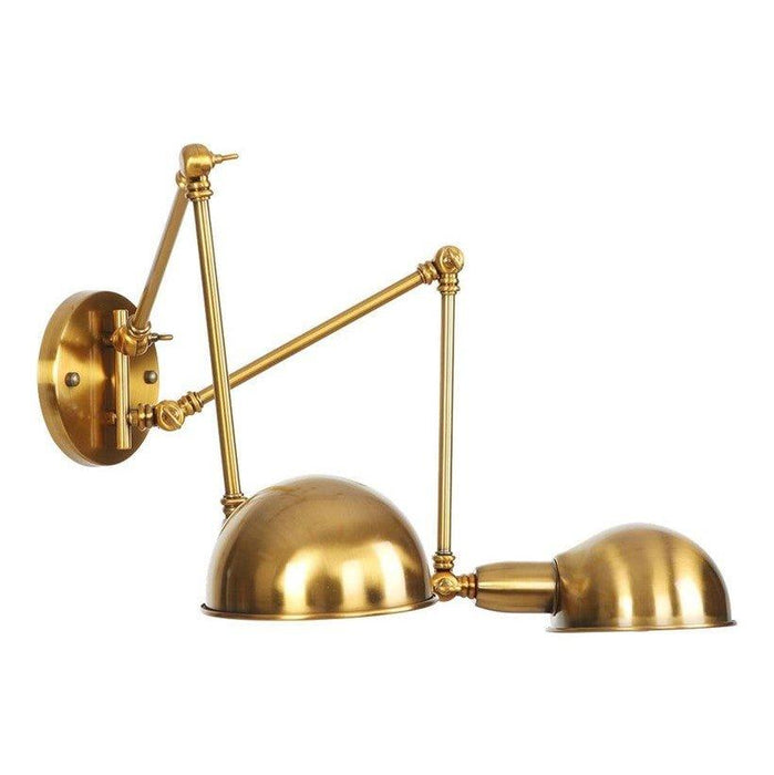Industrial Style Golden Aura Wall Light N READY - DWHOME