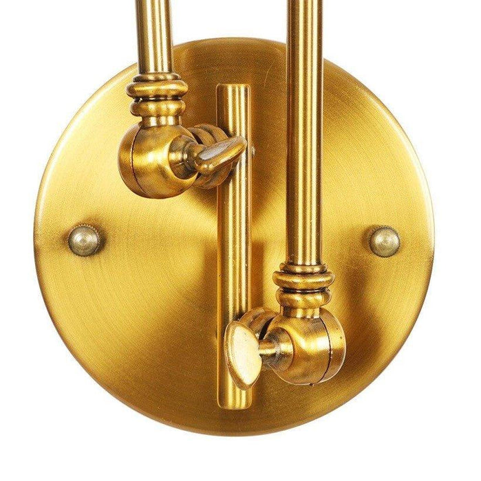 Industrial Style Golden Aura Wall Light N READY - DWHOME