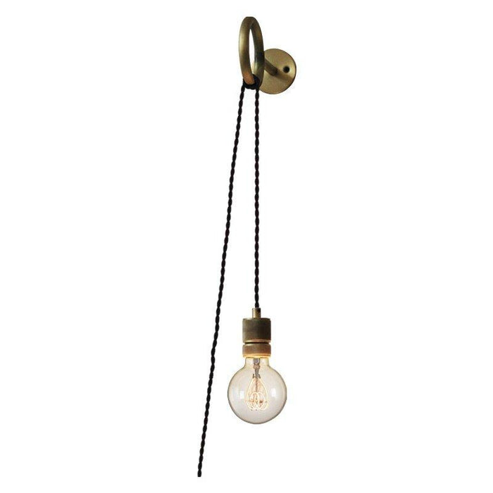 Industrial Style Hanging Glassbulb Wall Light - DWHOME