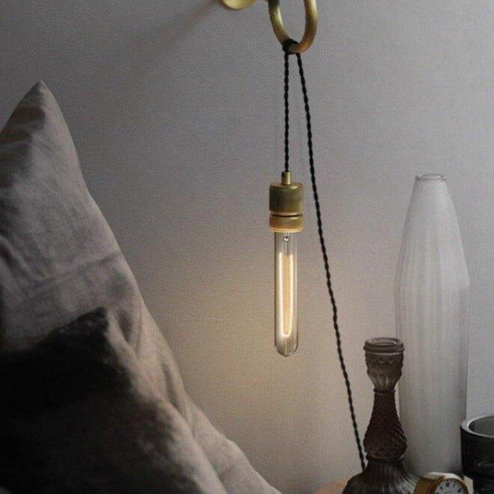 Industrial Style Hanging Glassbulb Wall Light-DWHOME