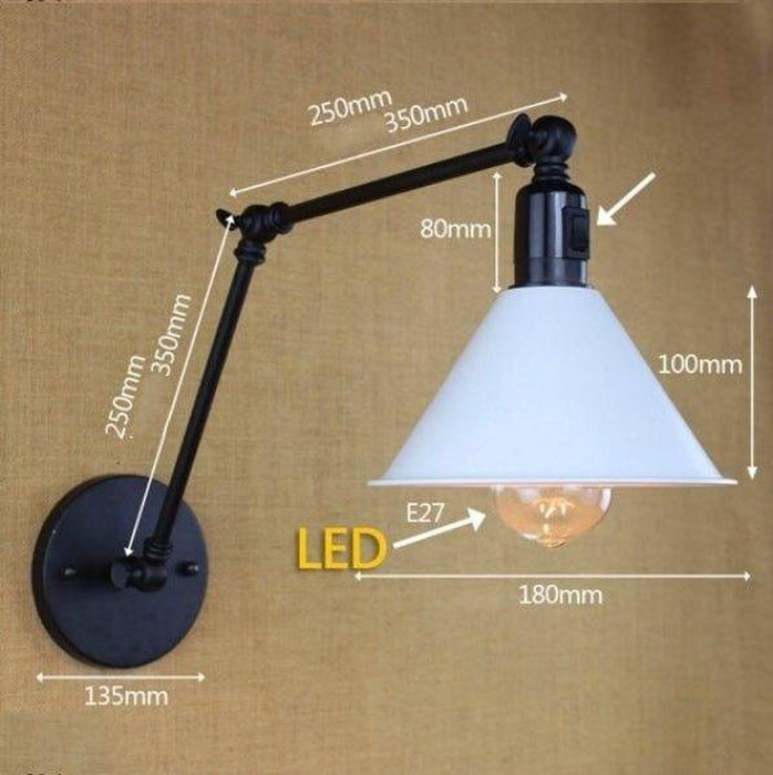 Industrial Style Loft Wall Light-DWHOME