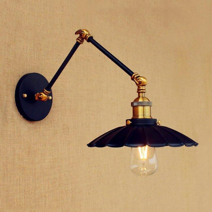Industrial Style Long Arm Wall Lamp - DWHOME