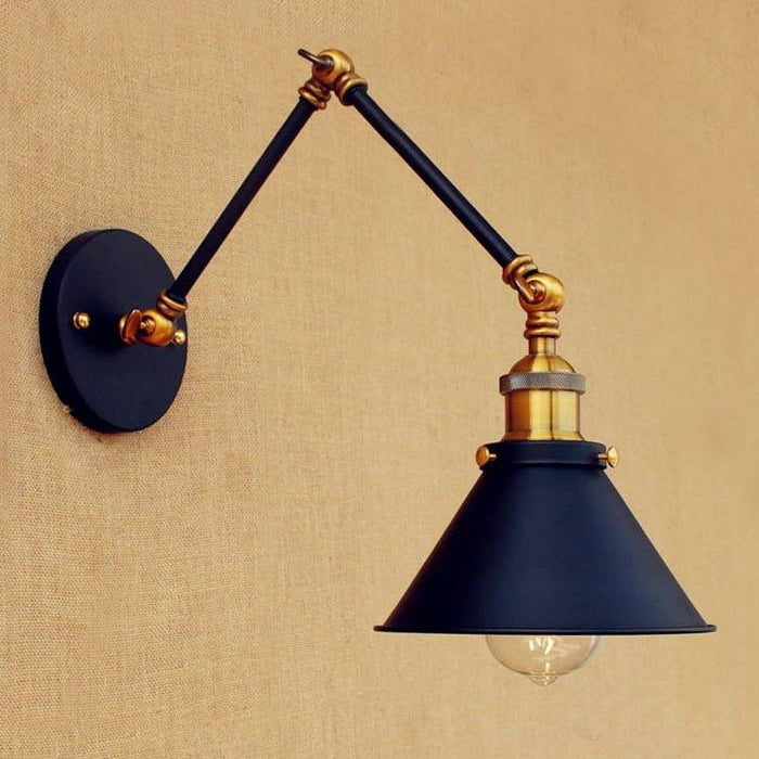 Industrial Style Long Arm Wall Lamp - DWHOME