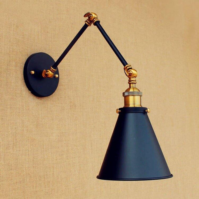 Industrial Style Long Arm Wall Lamp - DWHOME