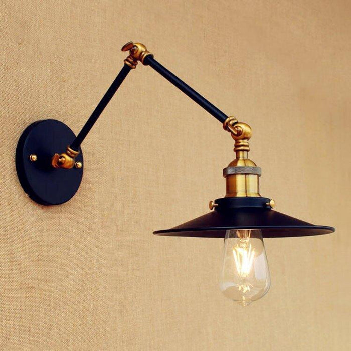 Industrial Style Long Arm Wall Lamp - DWHOME