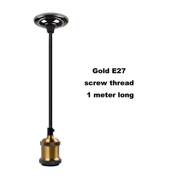 Industrial Style Polished Copper Pendant Light - DWHOME