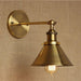 Industrial Style Vintage Brass Wall Lamp - DWHOME