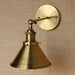 Industrial Style Vintage Brass Wall Lamp - DWHOME