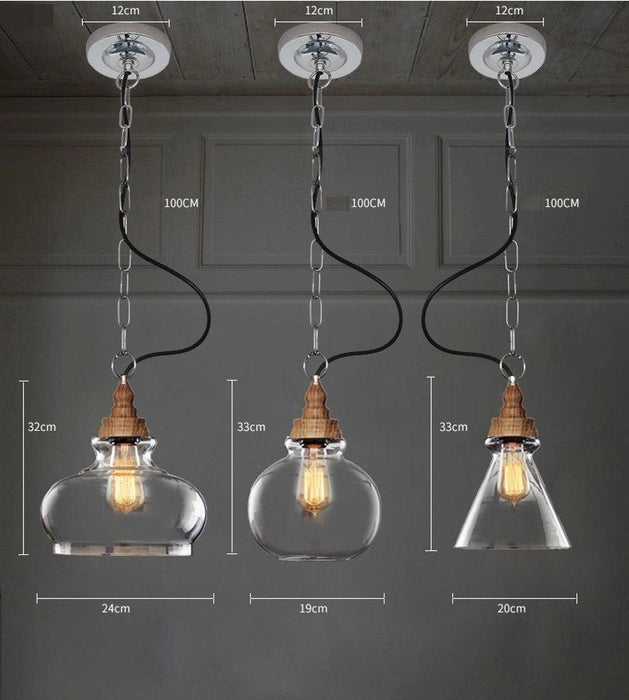 Industrial Style Vintage Edison Pendant Light - DWHOME