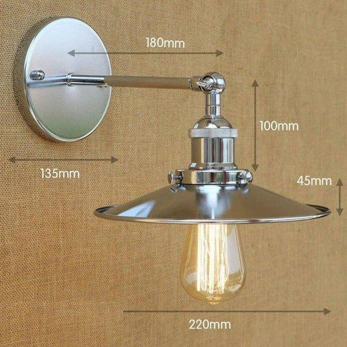 Applique Murale Vintage Style Industriel en Métal - DWHOME