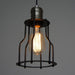 Industrial Wire Cage 6 Bulb Pendant Light - DWHOME
