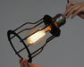 Industrial Wire Cage 6 Bulb Pendant Light - DWHOME