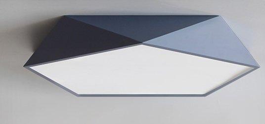 Ingmar Modern Scandinavian Polygonal Ceiling Light - DWHOME