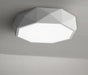 Innocenzio White Geometric Octagon Shaped Ceiling Lamp - DWHOME