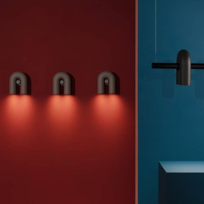 Isaksson Modern Inverted U-Loop Pipe Wall Lamp - DWHOME