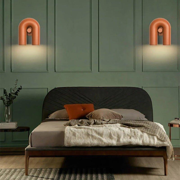 Isaksson Modern Inverted U-Loop Pipe Wall Lamp - DWHOME