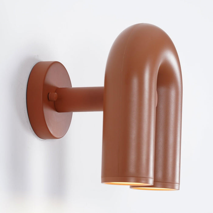 Isaksson Modern Inverted U-Loop Pipe Wall Lamp - DWHOME