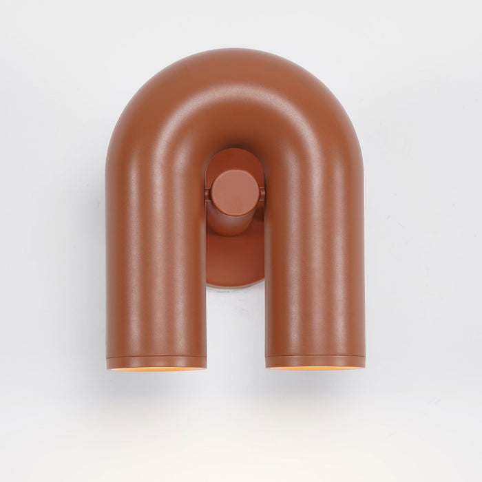 Isaksson Modern Inverted U-Loop Pipe Wall Lamp - DWHOME
