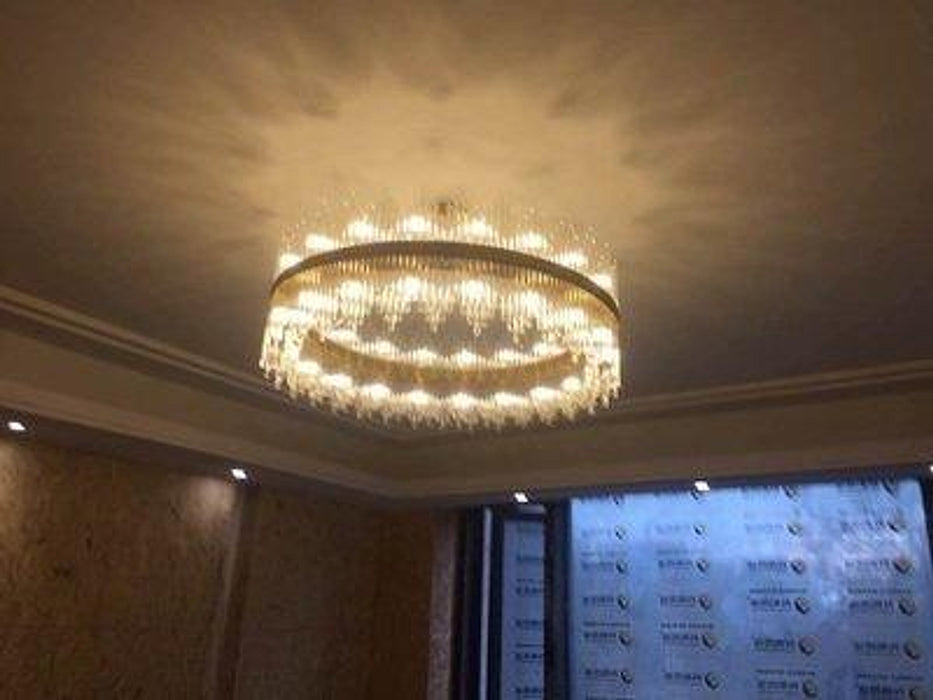 Jacinda Luxury Glam Royal Crown Chandelier Light-DWHOME