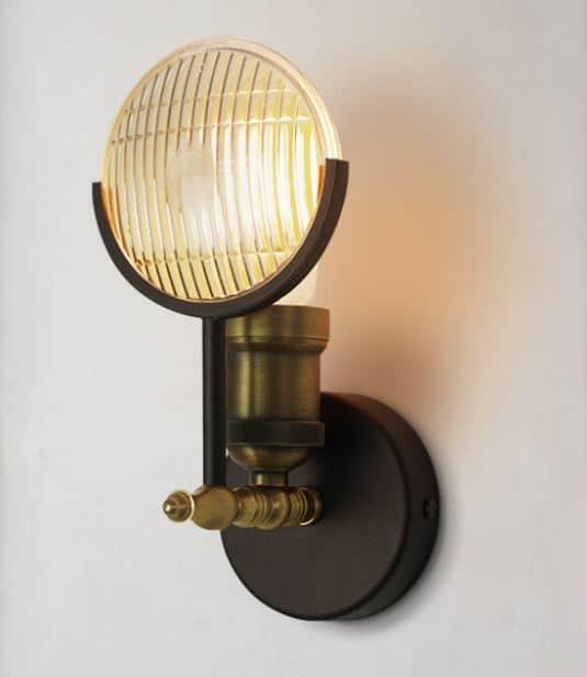 Jacquan Old-Jeep Headlights Wall Lamp - DWHOME