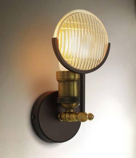 Jacquan Old-Jeep Headlights Wall Lamp - DWHOME