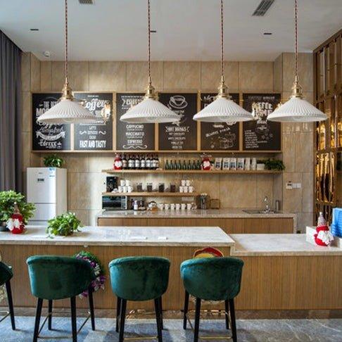 Japanese Style Ceramic Pendant Light - DWHOME