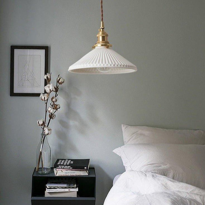 Japanese Style Ceramic Pendant Light - DWHOME